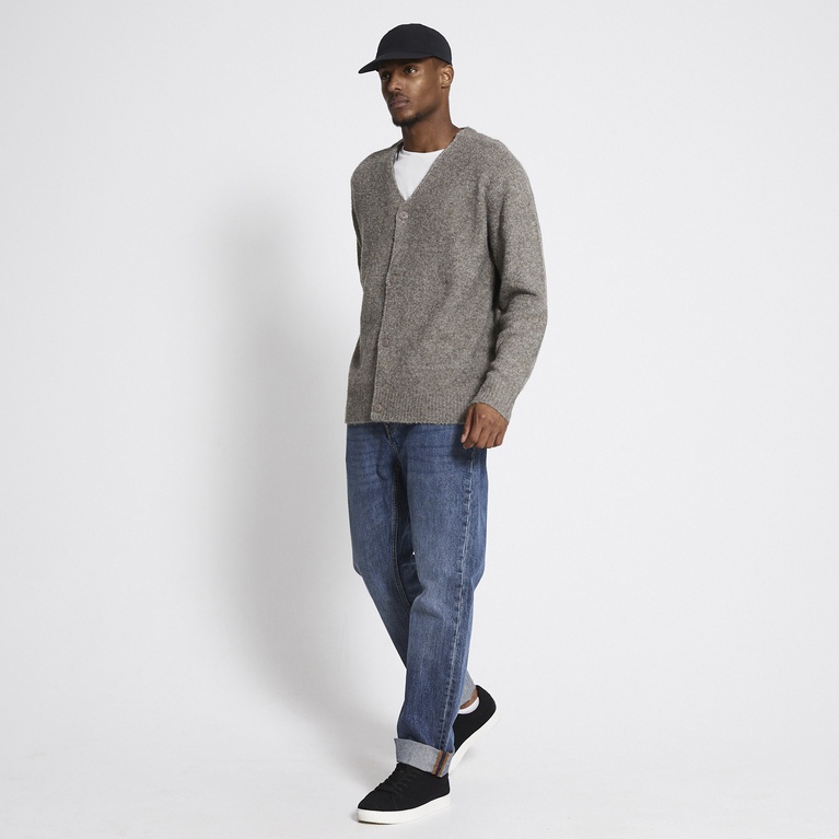 Knit cardigan "David" Light Brown